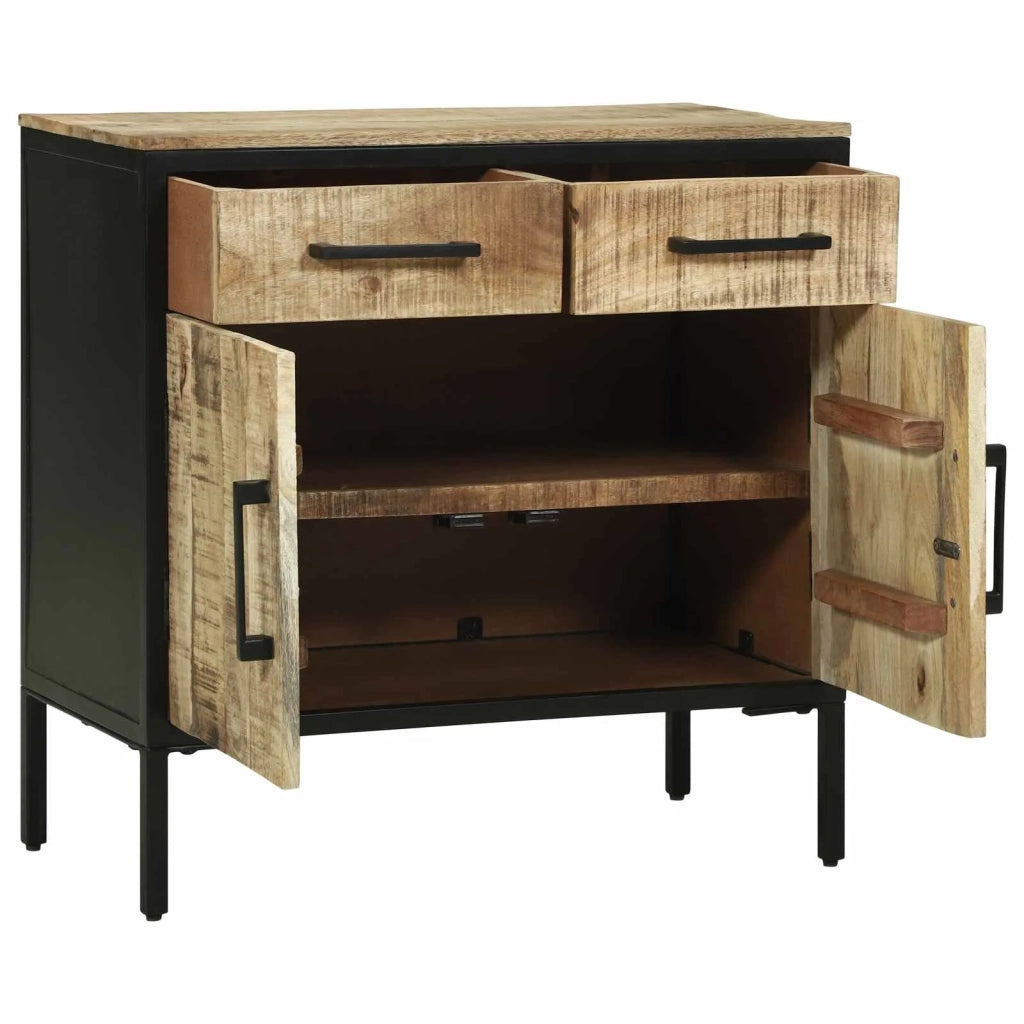 Credenza con cassetto 70 x 35 x 70 cm Legno massello di mango 374099