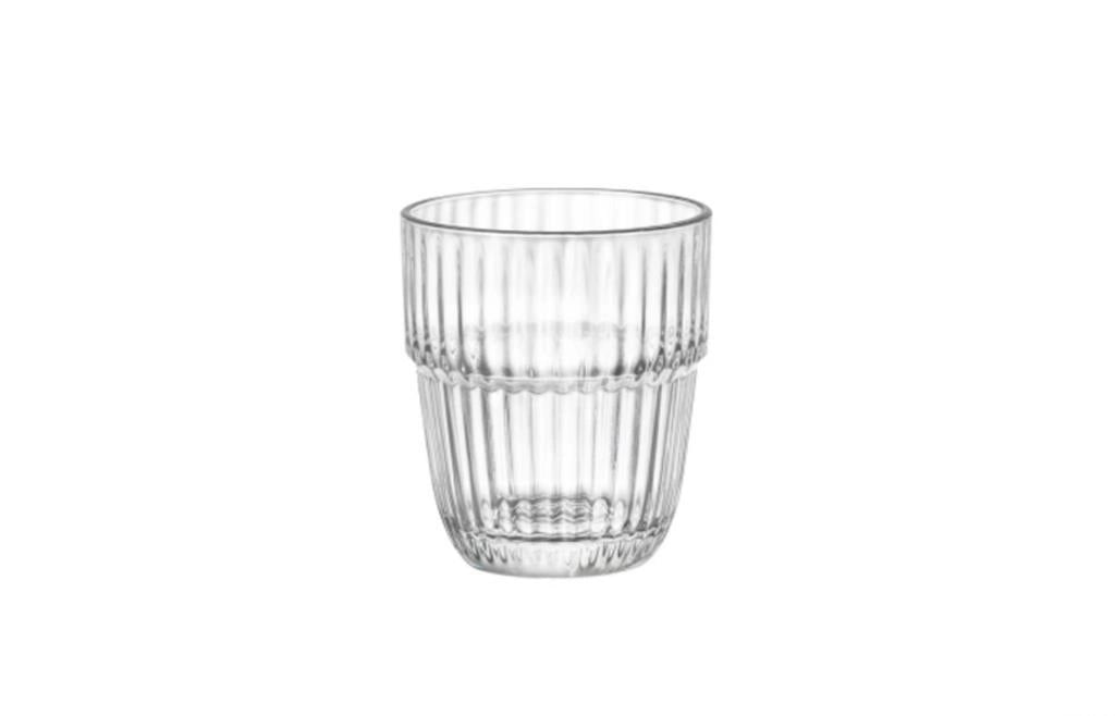 Set 36 Pezzi Bicchieri da Tavola Impilabili in Vetro Rocks 30,5 cl