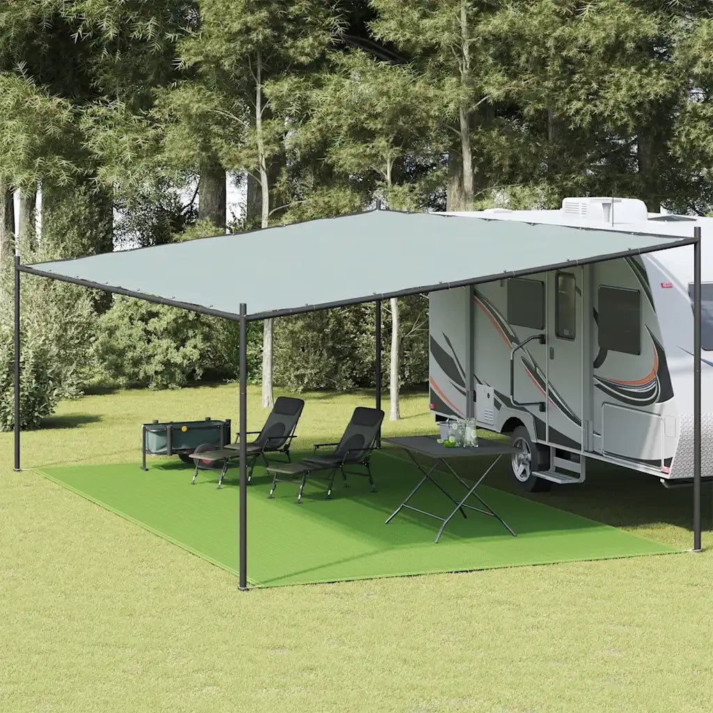 Tappeto da Tenda Verde Chiaro 400x700 cm HDPE 4002286