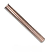 CANOTTO IN OTTONE CON FLANGIA- D. 32x300 Ramato/Flangia 11/4- DEBOR- pezzi 1