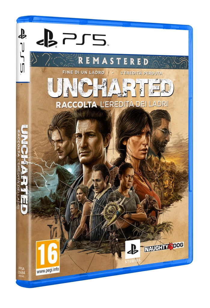Sony uncharted: raccolta l'eredità dei ladri collezione inglese, ita playstation 5 - 9791393