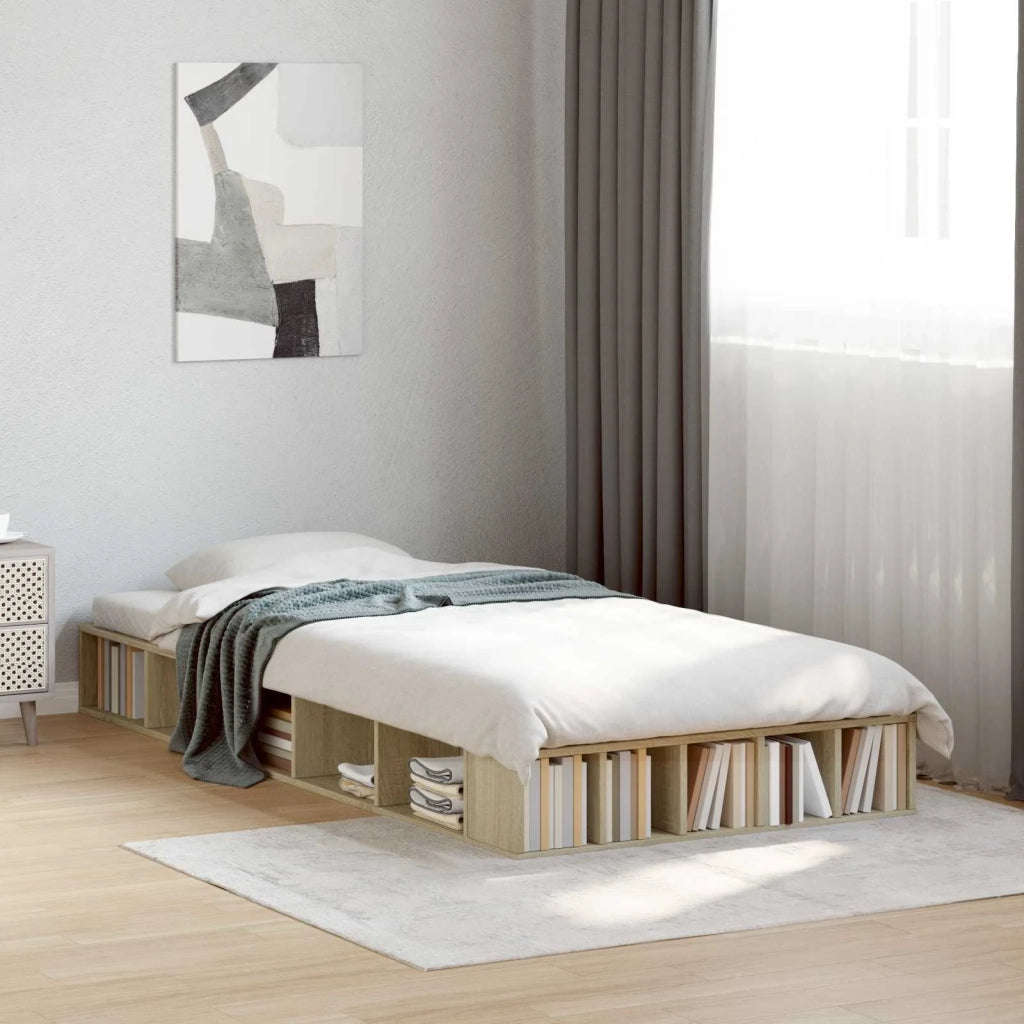 Telaio del letto con storage Rovere Sonoma 80 x 200 cm 3429550