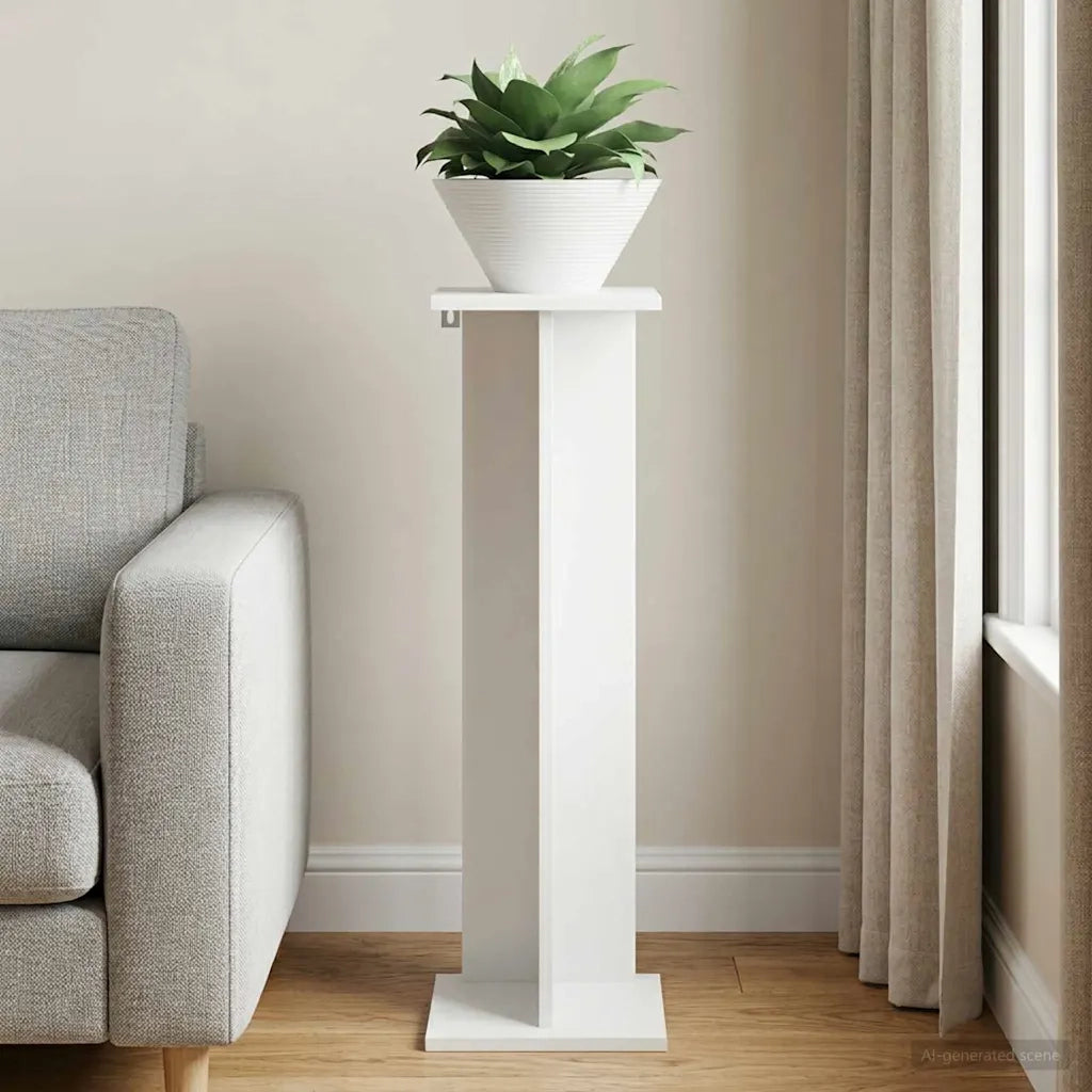 Supporto per piante Bianco 25 x 25,5 x 80,5 cm 899642