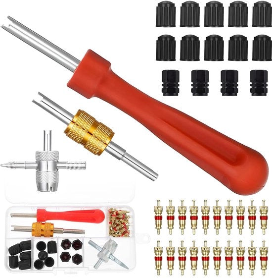 Kit di Chiave a Viti per Auto con 3 Stuks Chiavi a Viti, 20 nuclei di vite e 14 coppe di vite