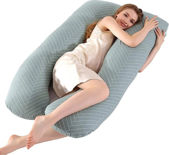 Cuscino per gravidanza – cuscino nutrizionale per neonato - cuscino di supporto per donne incinte - morbido – sostenibile