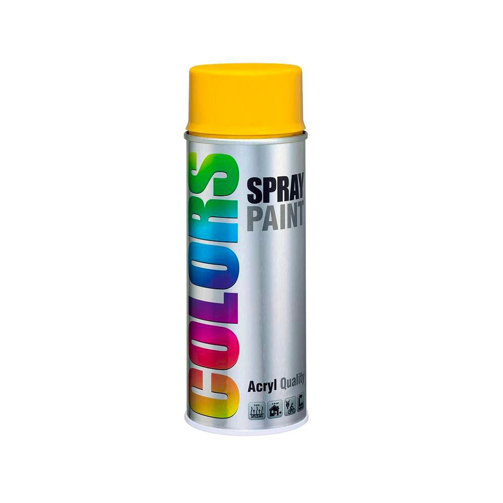 Vernice acrilica decorativa giallo antracite 400 ml