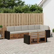 Set di divani da esterno 8 pz Poliestere 3384512