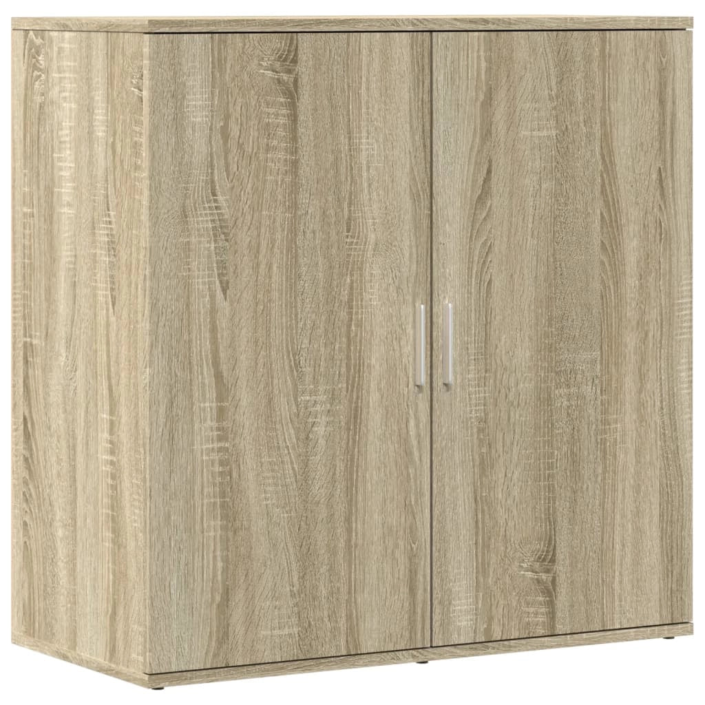 Buffet credenza cassettiera armadio mobile contenitore organizer cucina soggiorno salotti set da 2 Sonoma 79 x 38 x 80 cm legno ingegnerizzato marrone 02_0036824