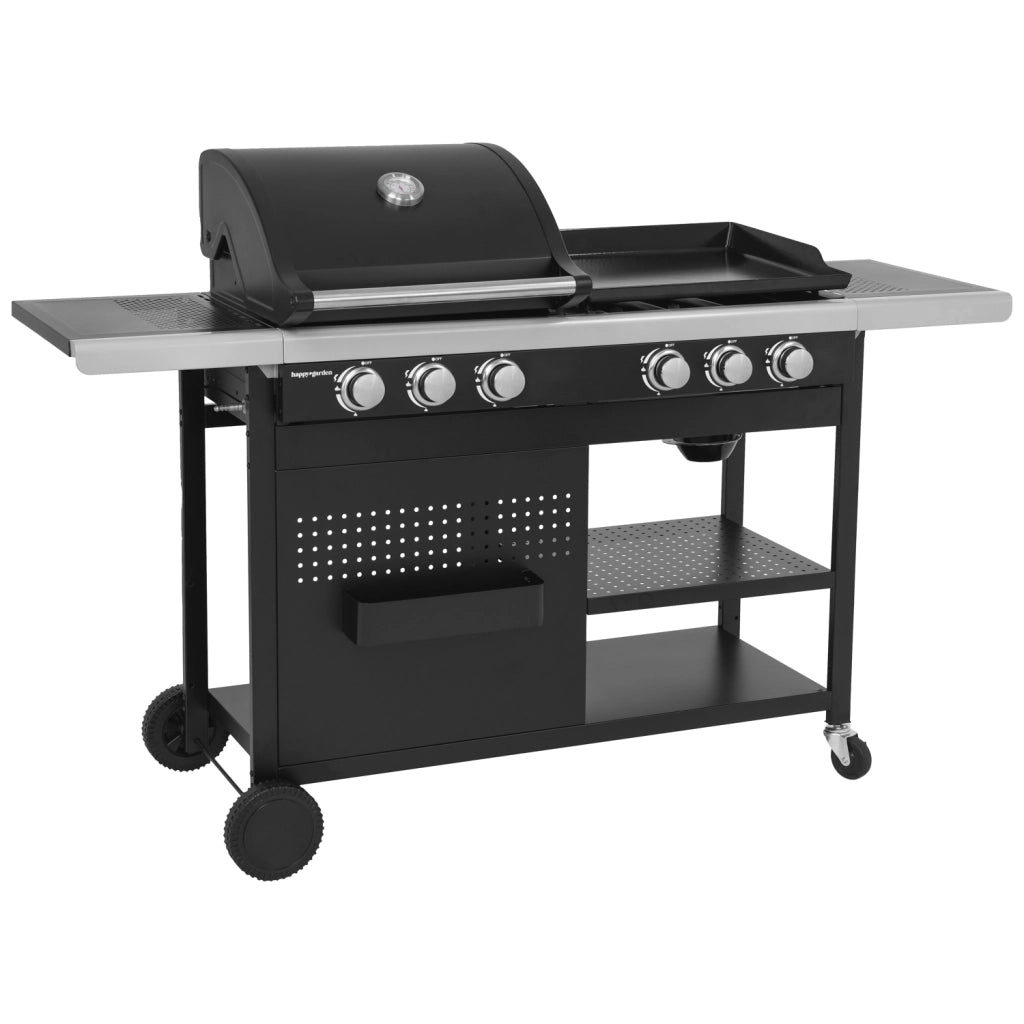 Barbecue a gas VESUVIO Duo - 3 bruciatori + plancha 3 bruciatori