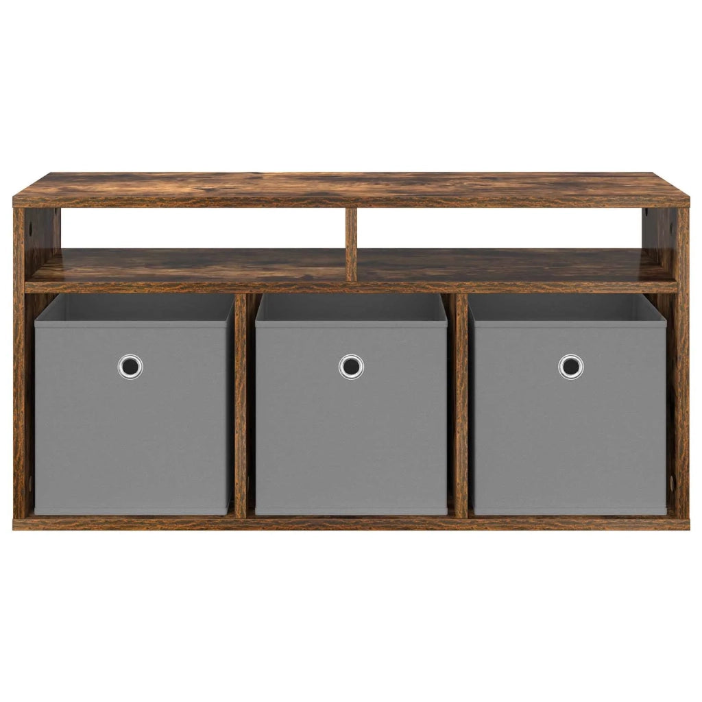 Lowboard con cassetto Rovere fum¨¦ 87 x 27,5 x 43 cm CFW7083303