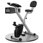 Bicicletta da fitness pieghevole ¨C zephmum ¨C grigio