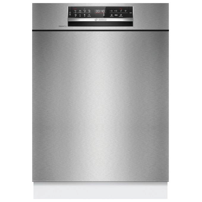 Bosch SMU6ECS12E Serie 6 Lavastoviglie da incasso sottopiano 14 coperti Classe A 42 dB EfficientDry Home Connect Extra Clean Zone (81.5x59.8x57.3 cm) colore Acciaio spazzolato