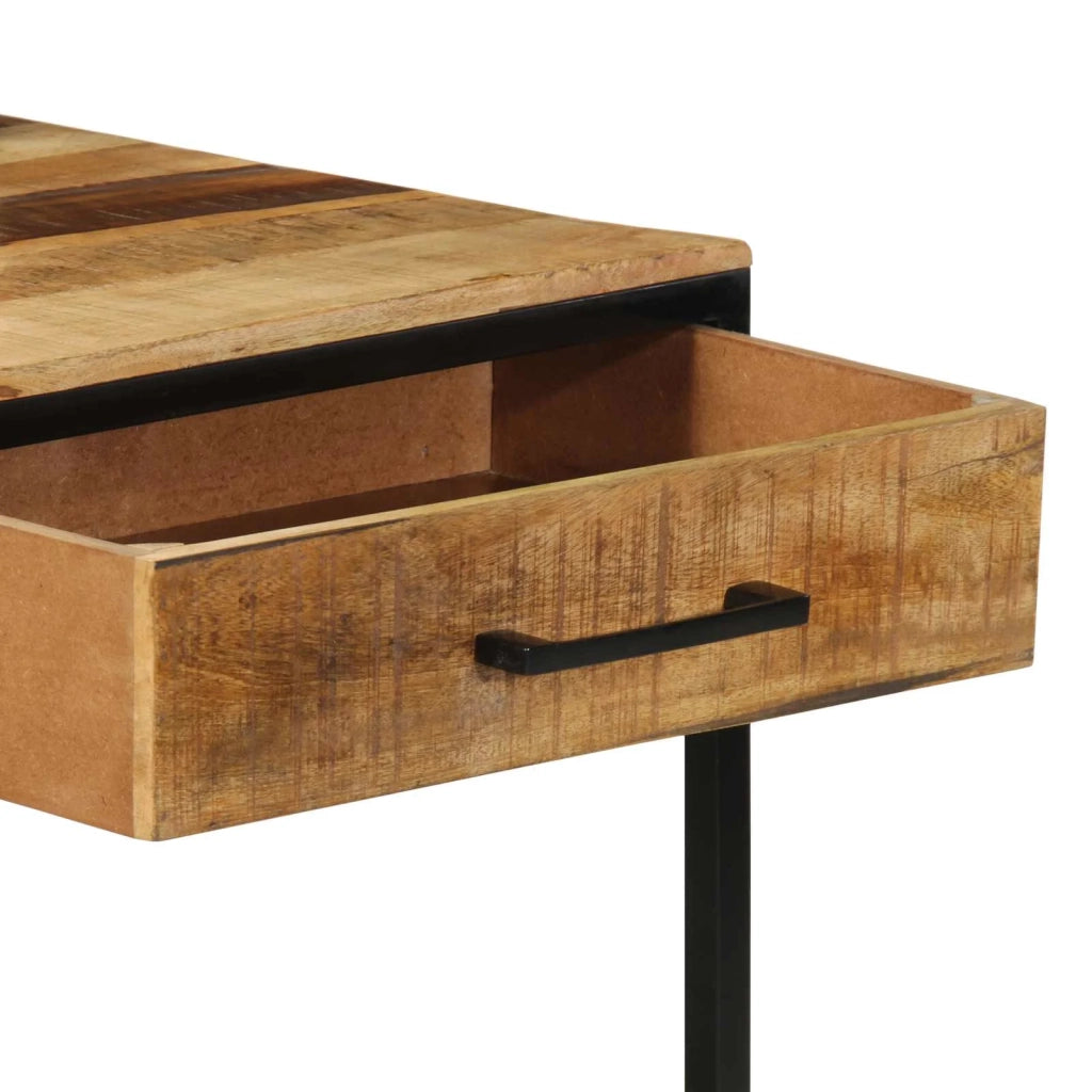 Tavolo Consolle | Tavolo d'Ingresso con cassetto Marrone 100 x 55 x 89.5 cm