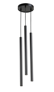 Lampada a sospensione Sopel nera 3 luci G9 Sigma Lighting