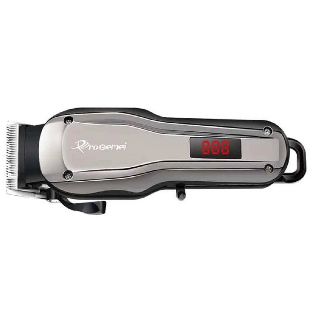 Trade Shop - Tagliacapelli Elettrico Professionale A Batteria Ricaricabile Senza Fili Gm-6135 -