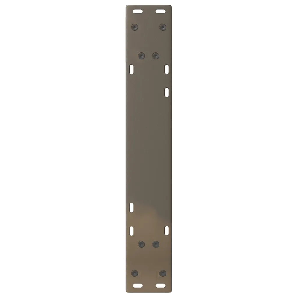 Gambe per tavolo da pranzo 2 pz in acciaio naturale 60x(72-73,3) cm