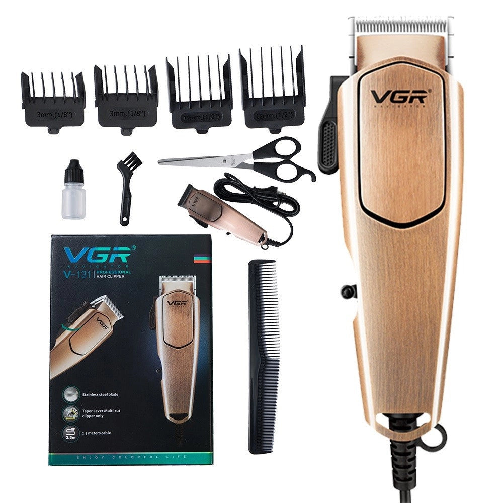 Trade Shop - Tagliacapelli Professionale Con Filo Trimmer Per Uomo Elettrico Clippers V-131 -