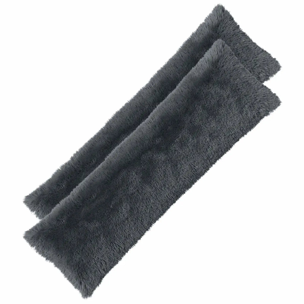 Cuscino con cuscino HEERLEN 2 pz Antracite Fleece PV 926316
