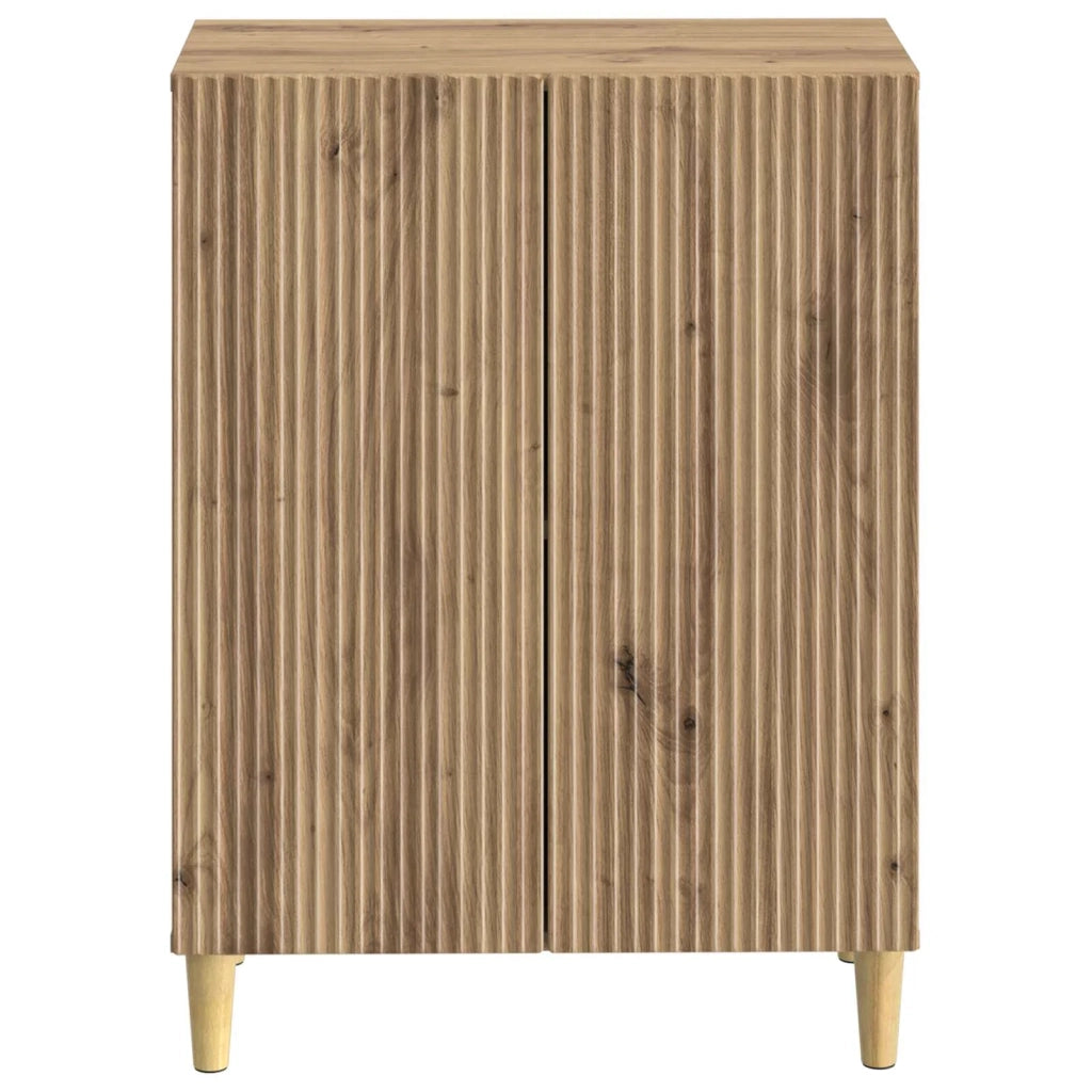 Mobiletto da Bagno ARNHEM Rovere Artigianale 59,5 x 31 x 80 cm 896624