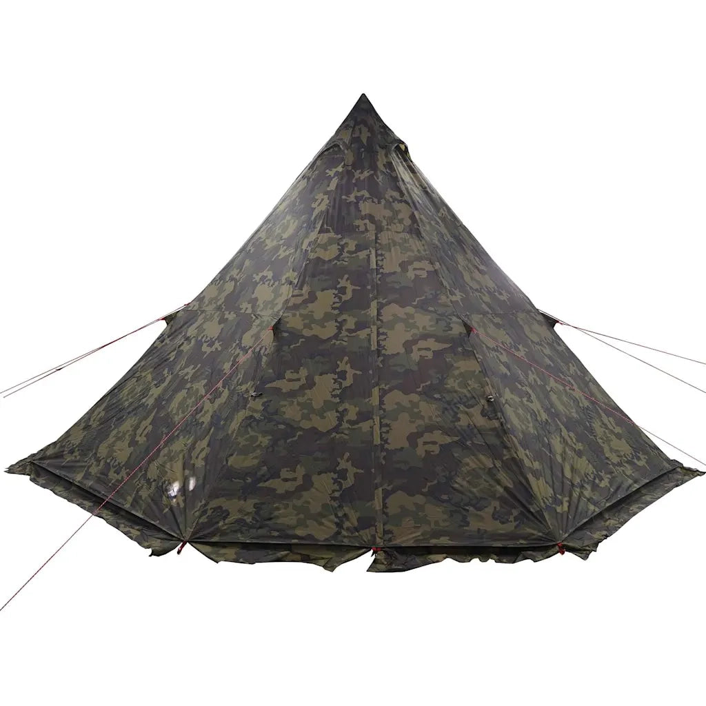 Tenda Familiare Tipi per 8 Persone Mimetica Impermeabile