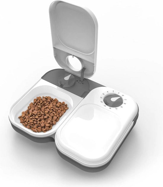 Dispensatore di Fieno Automatico - Dispensatore di Fieno - Dispensatore di Fieno per Gatti - Ciotola per Cibo Automatica