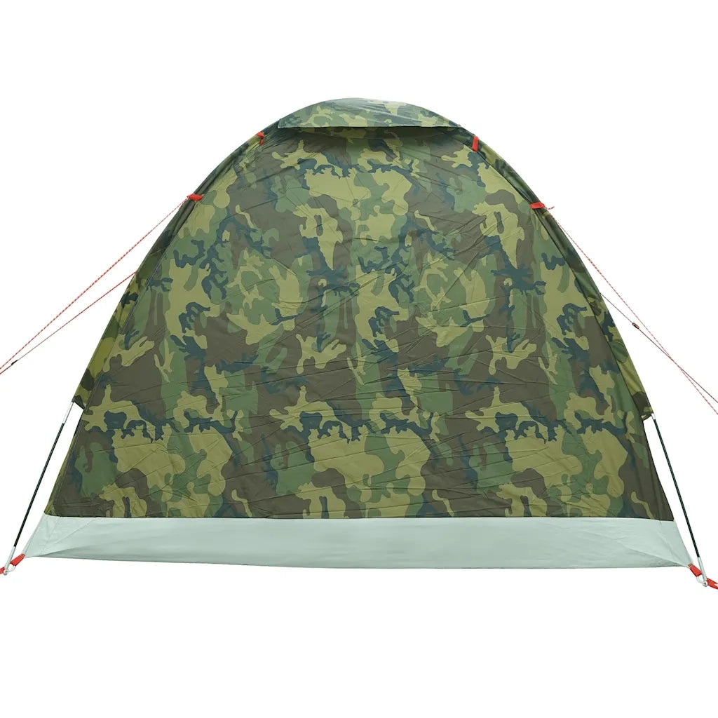 vidaXL Tenda da Pesca per 2 Persone Mimetica Impermeabile