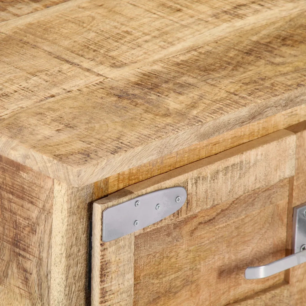 Tavolino da Salotto 70x70x30 cm in Legno Massello di Mango cod mxl 59783