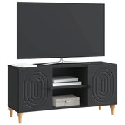 Mobile TV | Armadietto TV | Mobile Porta TV Nero 102 x 34,5 x 50 cm Legno ingegnerizzato