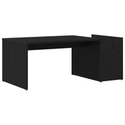 Tavolino da salotto | Tavolino da caff¨¨ | Tavolino da Soggiorno Rovere Nero 90 x 45 x 35 cm