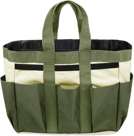 Cassaforte per attrezzi giardinaggio Cassa per attrezzi giardinaggio Cavo per attrezzi giardinaggio Borsa per contenere gli attrezzi Tasca portatile Adatto per dentro e fuori Casa per attrezzi pesanti, borsa di stoccaggio
