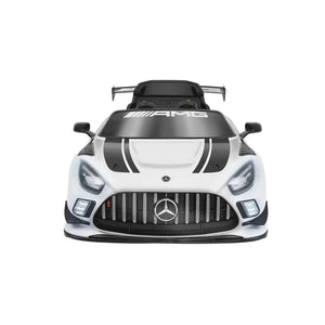Macchina Elettrica per Bambini Licenza Ufficiale Mercedes Benz GT3 Telecomandata 12V 4,5Ah Bianco