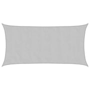 Vela Parasole | Telo Ombra | Vela da ombra Grigio Chiaro 7x4 m 100% Poliestere Oxford