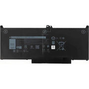 CoreParts MBXDE-BA0205 ricambio per laptop Batteria (Laptop Battery for Dell - 54.72Wh Li-Pol 7.6V 7200mAh - Black 55Wh Li-Pol 7.6V 7200mAh Black for DELL Notebook, Laptop Latitude 13 - Warranty: 12M)