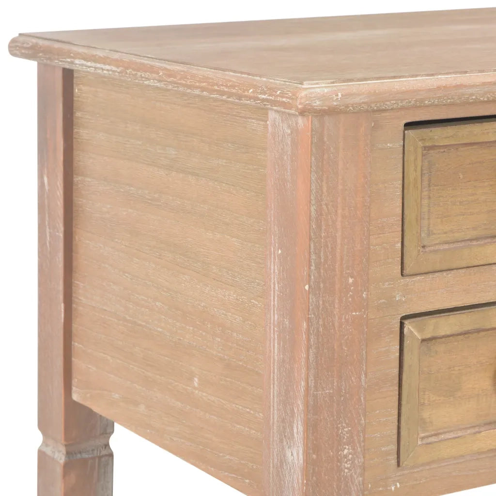 Scrivania Marrone 109,5x45x77,5 cm in Legno cod mxl 64366