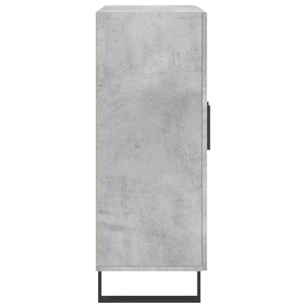 Buffet credenza cassettiera armadio mobile contenitore organizer per cucina soggiorno salotto 69,5 x 34 x 90 cm legno ingegnerizzato grigio 02_0032077
