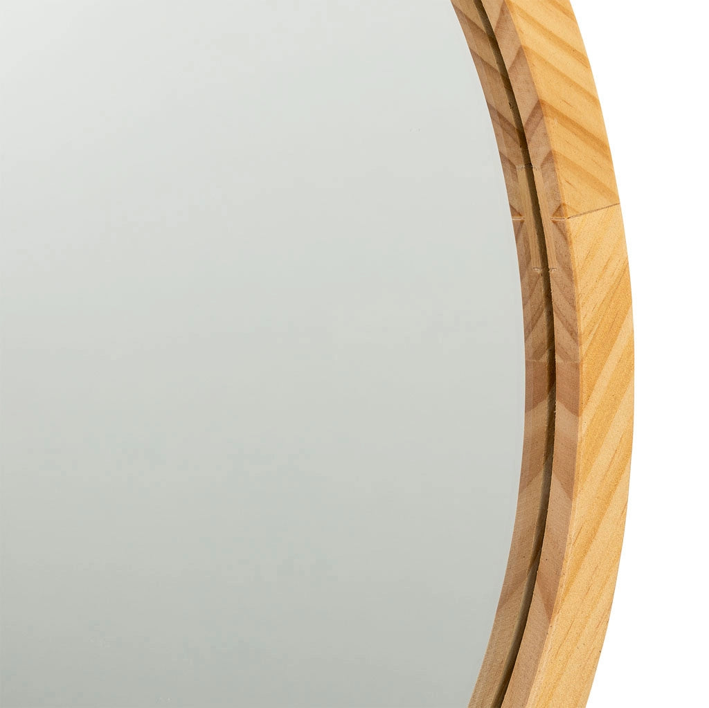 Specchio in legno 50x02x50