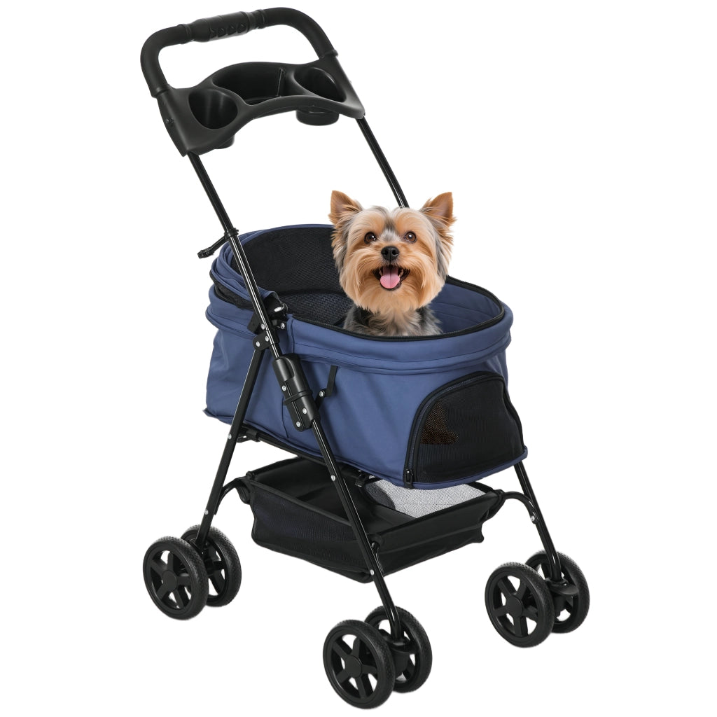 Carrello per Cani ¨C zephmum ¨C 67x45x96 cm Azul