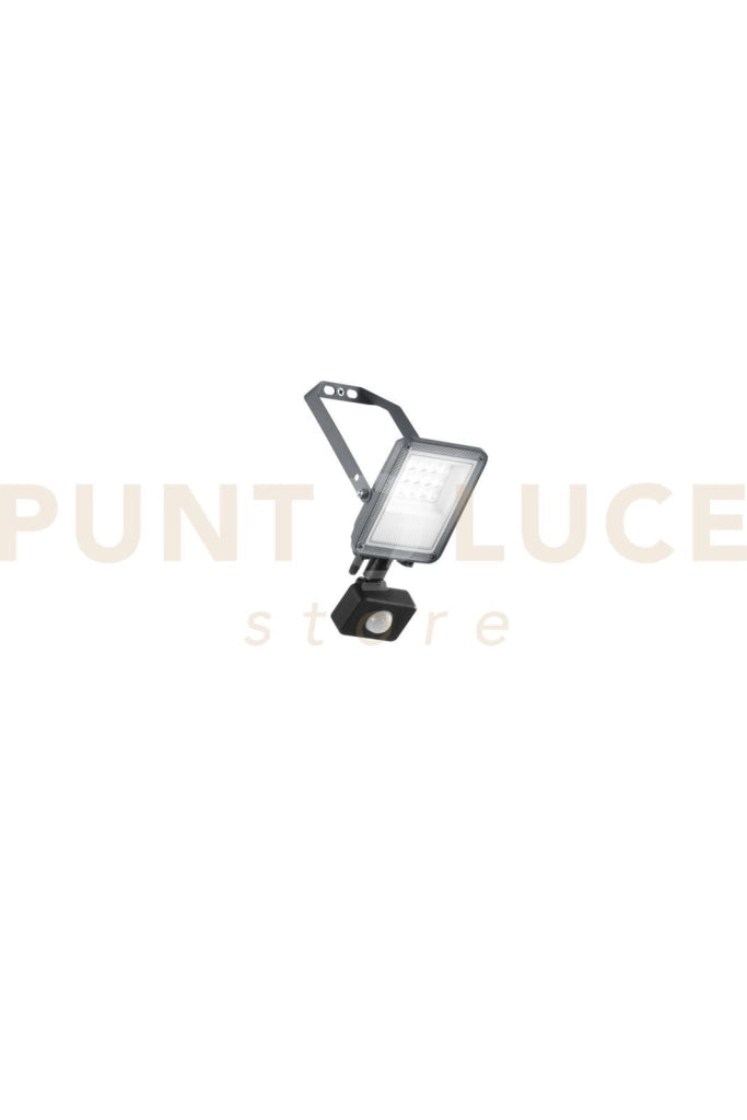 PROIETTORE LED  ESUS SILVER 10W 1000LM CCT 3000K / 4000K / 6500KIP65 111X20,3X5,3CM CON SENSORE DI MOVIMENTO REGOLABILE