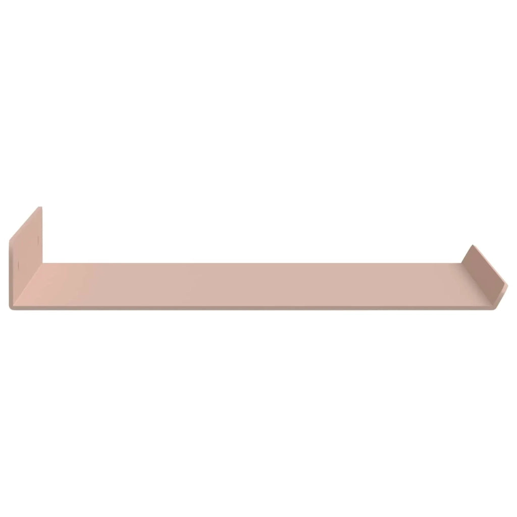 Mensola sospesa 2 pcs Rosa 30 x 18 x 2,5 cm Acciaio