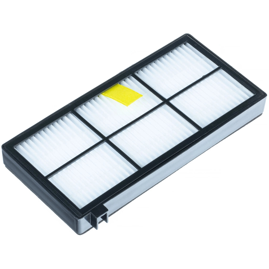 Set di Accessori di Ricambio per iRobot Roomba 800 900 – 2 Filtri HEPA, 3 Spazzole 3-Bracci, 2 Rulli Gomma