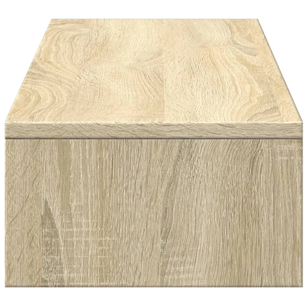 Supporto per monitor scrivania con cassetti legno ingegnerizzato Sonoma marrone 02_0044944
