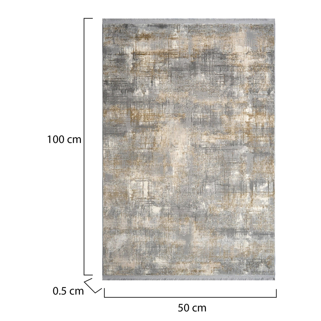 Bellefontaine, Tappeto, 100x50 cm Grigio