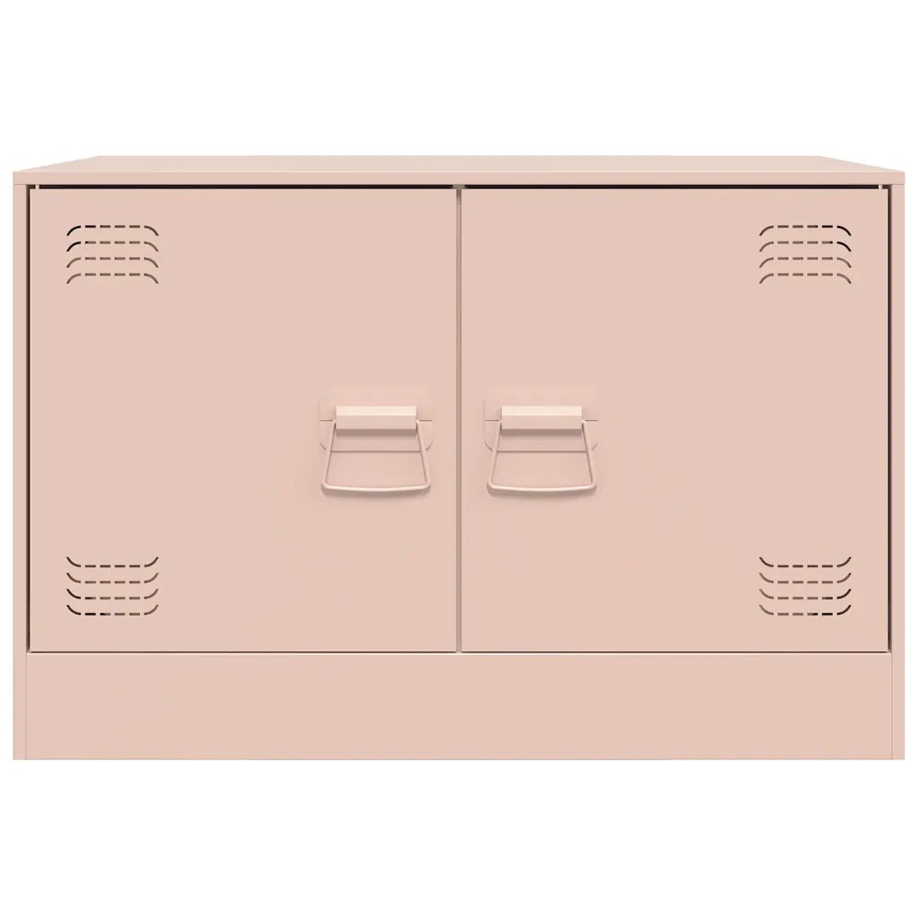 Mobile TV Rosso 67x39x44 cm in Acciaio