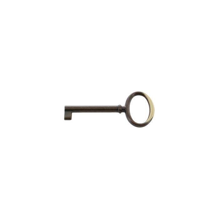 CHIAVE PER MOBILI '33706' 34x73 mm - Ottone antico - METAL GROUP