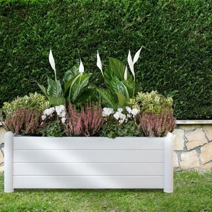 Bac fiori rett. bianco