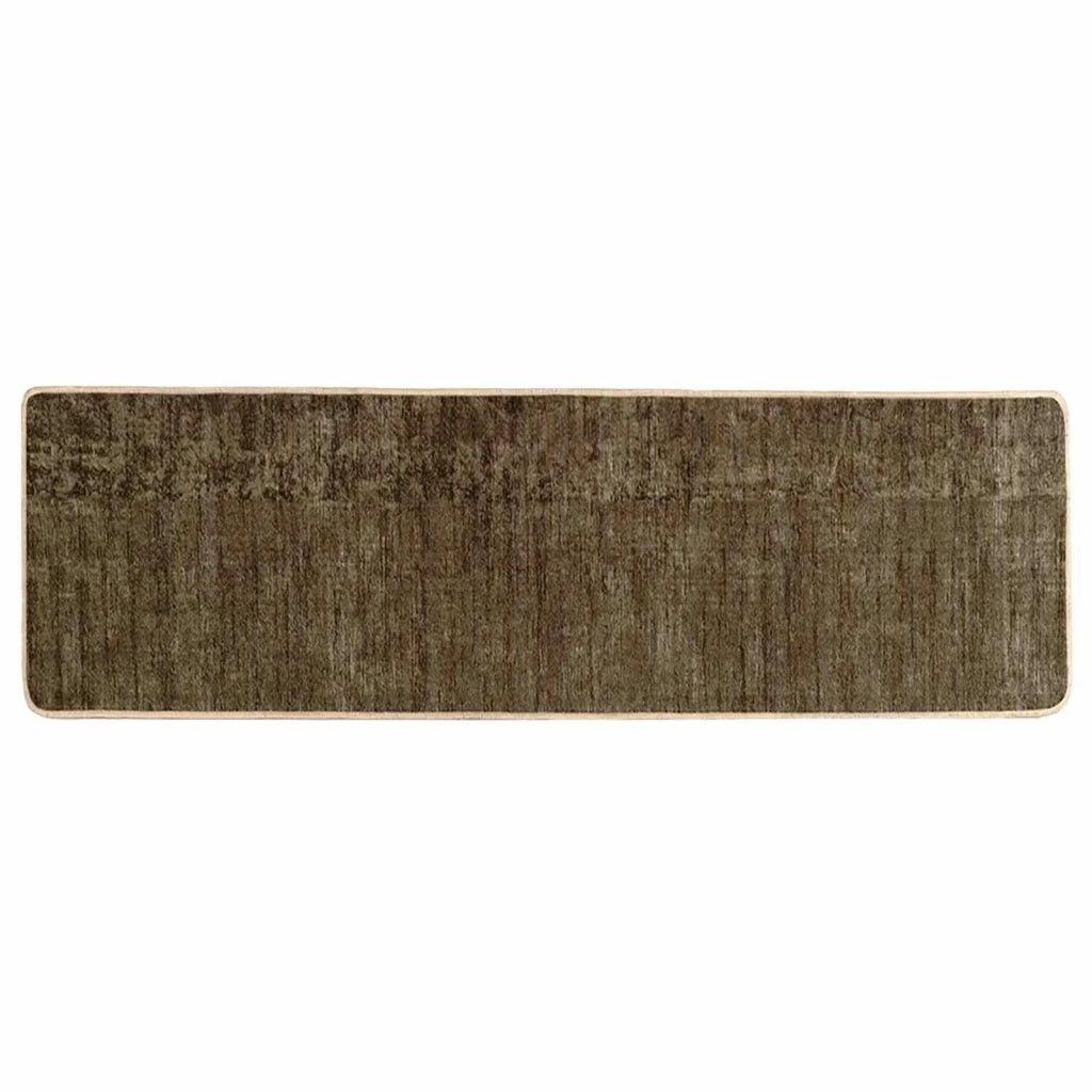 Runner Tappeto MARSA Verde Foresta 50 x 150 cm Poliestere e PVC 42023132