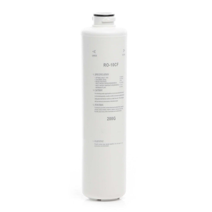Naturewater RO-10CF-200G Membrana osmosi inversa, capacità di filtrazione 200 GPD 760 l/giorno, per depuratori acqua