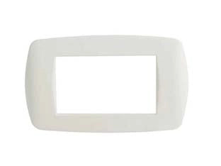PLACCA 4 POSTI MILLENNIUM BIANCA  4 posti  mm.148x84h.(7844.T.B)    MARLANVIL