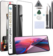 Display per Xiaomi Redmi 12/12 5G set di schermo LCD - Sostituzione con strumenti - Touchscreen montato (nero)