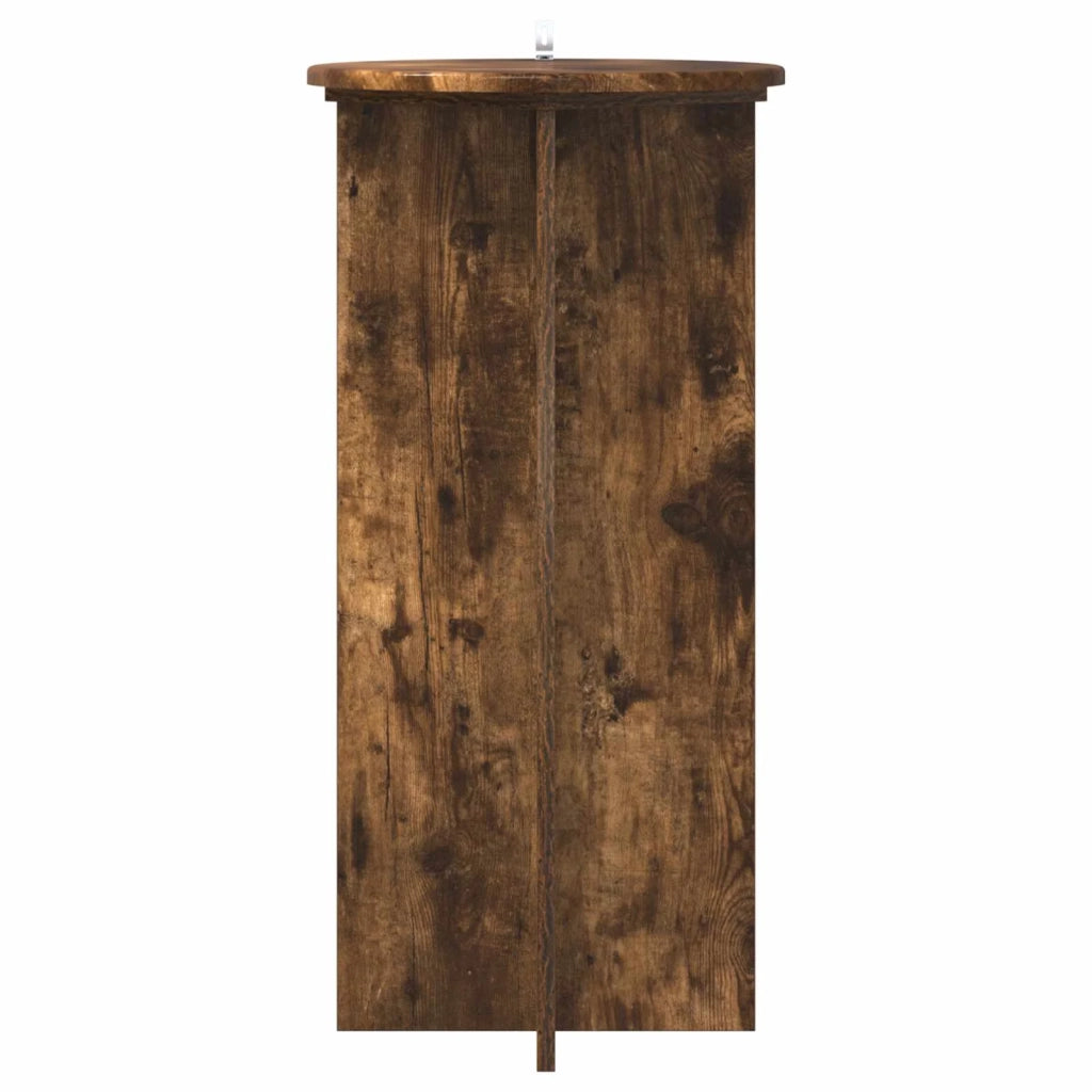 Supporto per piante 2 pz Rovere Fumo 40 x 40 x 80 cm 899704